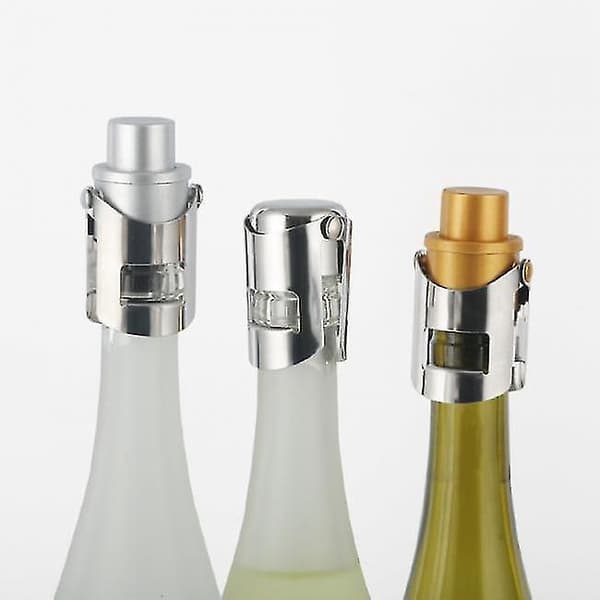Kork för vin och champagne - Champagneflaska/Vinflaska Silver