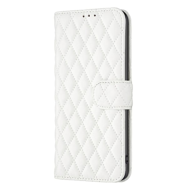 Binfen Farve Flip Stativ Læder Mobiltelefon Etui Cover Til Tecno Spark 10 4g / Spark 10c 4g White