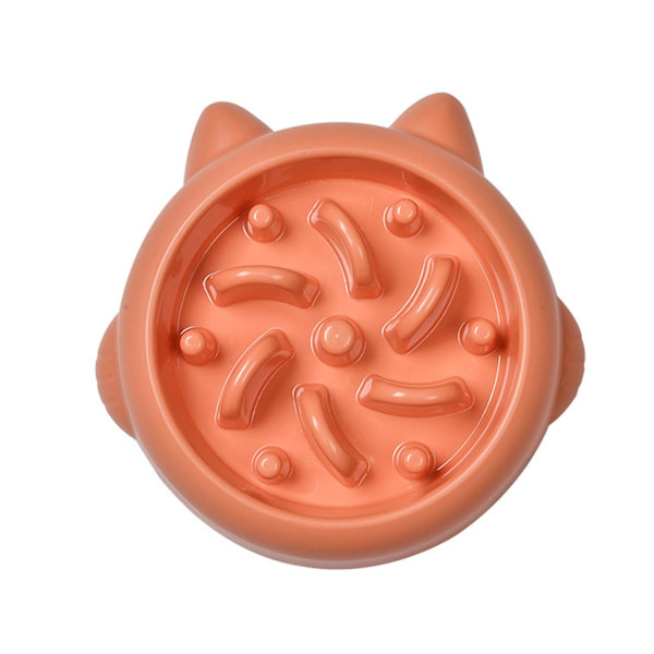 Hundskål Långsam utfodring Anti Chock PP Material Valpmat Dispenser Matningsskål Husdjurstillbehör