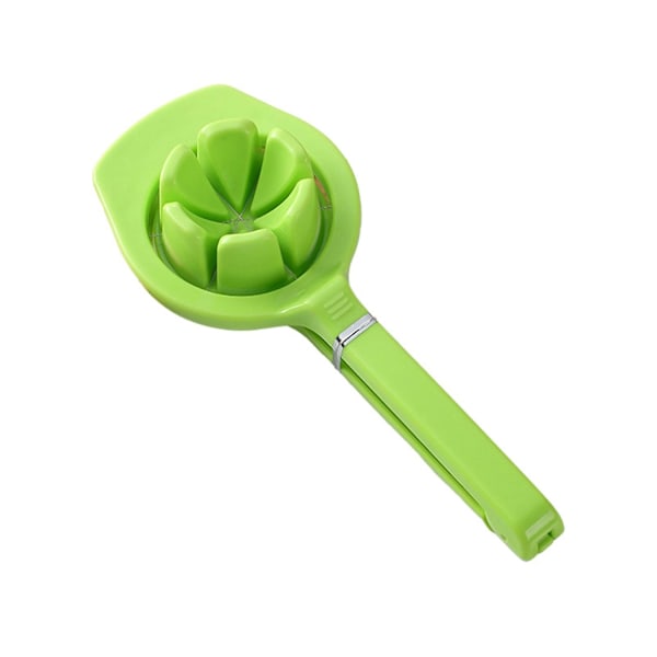 Egg Splitter med langt håndtak i rustfritt stål for jevn kutting - manuell verktøy for kiwi, tomat, banan, fersken, sopp og agurk