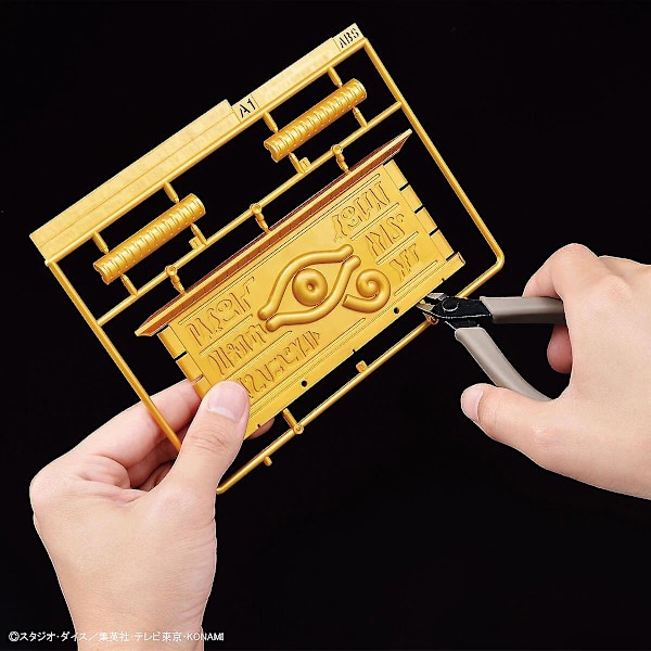 Yu-Gi-Oh! Bandai Ultimagear Millennium Puzzle Opbevaringsboks Guld Sarkofag