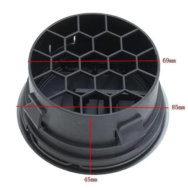 Billadvarme til bilens luftventil - Sort - Til Suzuki SX4 Swift 2005 2006 2007 2008 2009 2010 2011 2012 2013 Biltilbehør