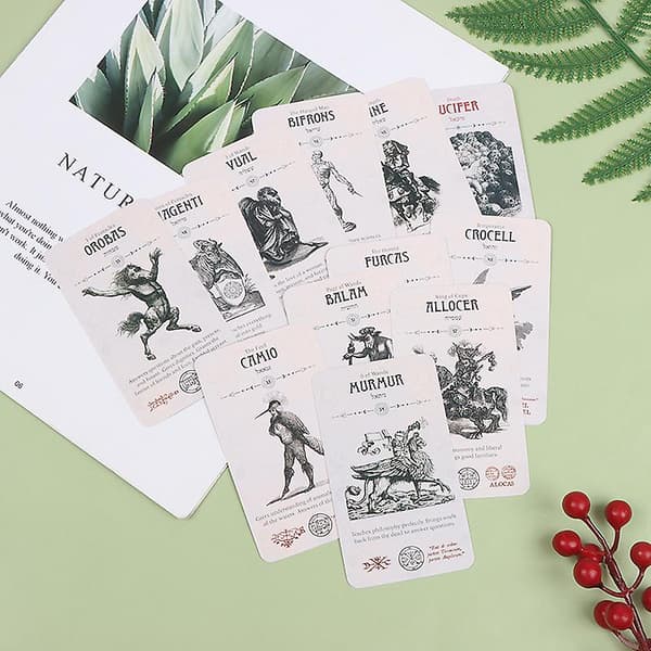 Occult Tarot 78 Divination Cards Deck Divination Berätta Framtiden Leksak Brädspel