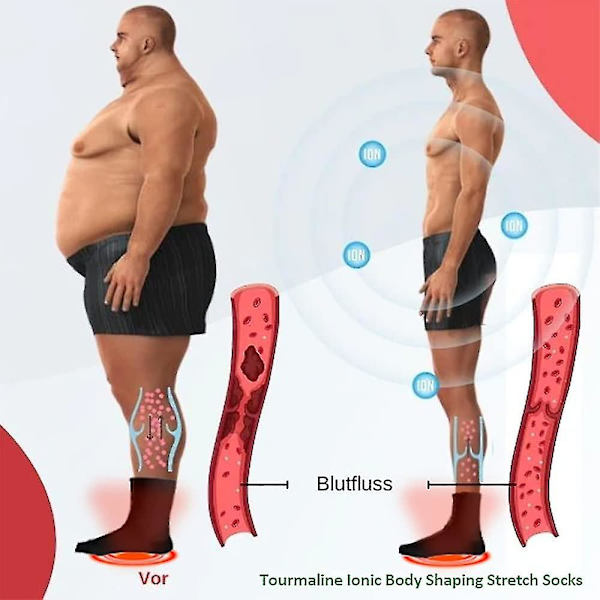Turmalinstrumpor, Joniska Kroppsskulpterande Stretchstrumpor Andningsbara Mid-calf Strumpor Fotmassagestrumpor För Bättre Blodcirkulation black 5 Pairs