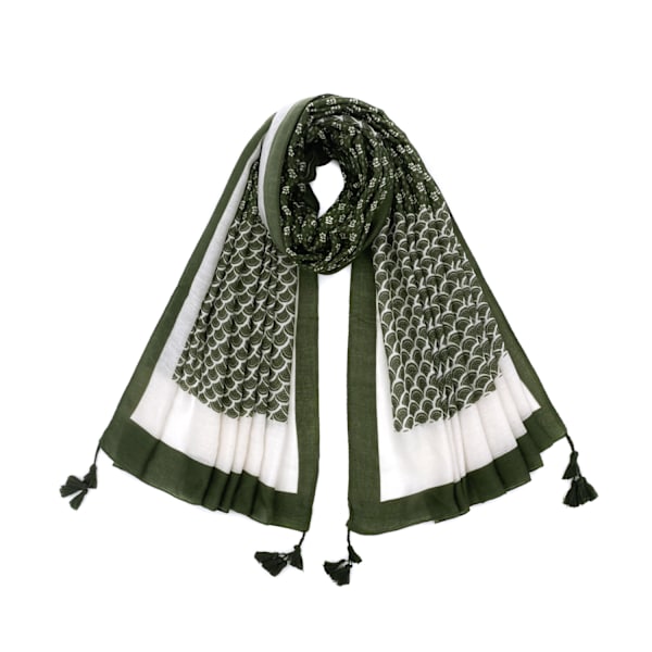 90*180CM Kvinners Kvadratisk Silkeliknende Hårskjerf Hode Sovning Wrap Satin Hodeskjerf green