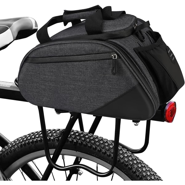 Bicycle Rear Rack Bag 18l Bike Carrier Seat Bag Multifunctional Waterproof Bike Saddle Bag Handbag Bag Outdoor Cycling Pannier For Mountain Road Mtb C