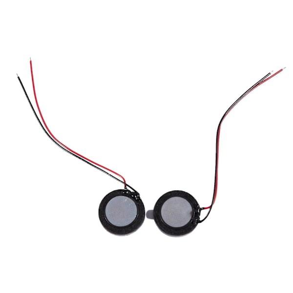 2 kpl 15 mm pyöreää magneettista diskanttikaiutinta 8 ohmia 1 W
