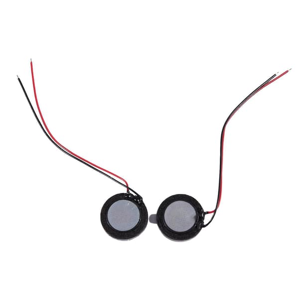 2 st 15mm Runda Magnetiska Diskanthögtalare 8 Ohm 1W
