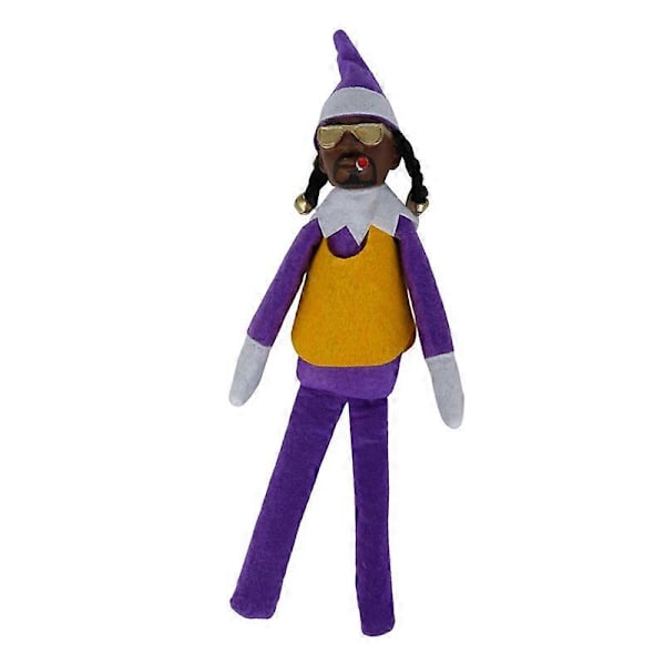 Snoop On A Stoop Elf Joulupukki Musta Nuken Snoop On A Stoop Elf D Style Purple