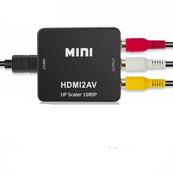 Mini HDMI - AV-muunnin Black