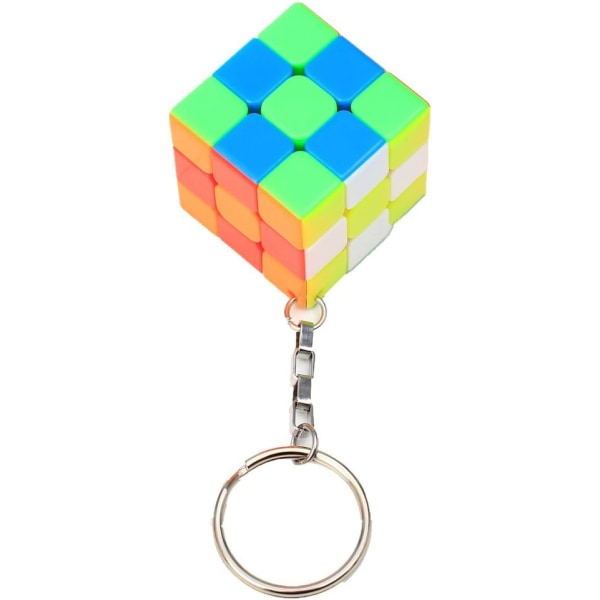 Mini Magic Cube Keychain 3x3--