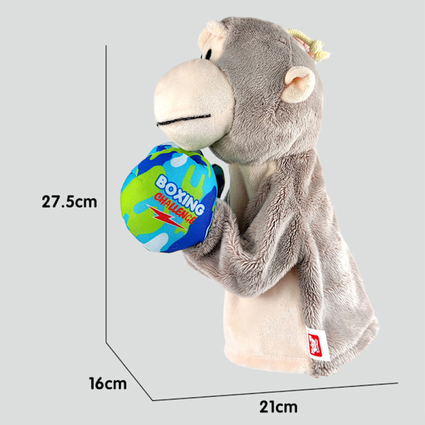 Animalisk Boxningshanddocka, Apliknande/Hajformad Plysch Boxningshanddocka, 50% Rabatt Monkey