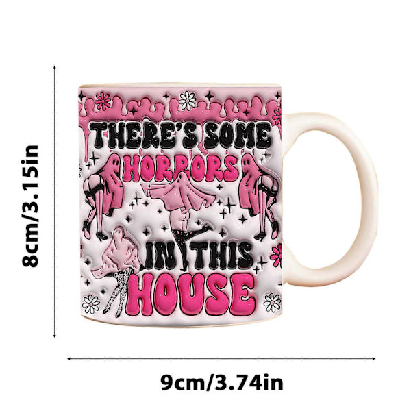 Nyt Spooky Halloween Kaffe Krus Vand Krus Halloween Græskar F