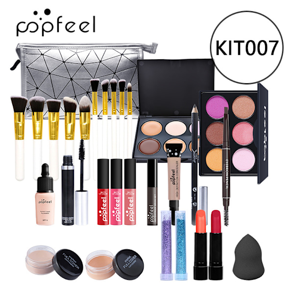 2025 Multifunksjonell Sminkepung Sminkegave KIT007