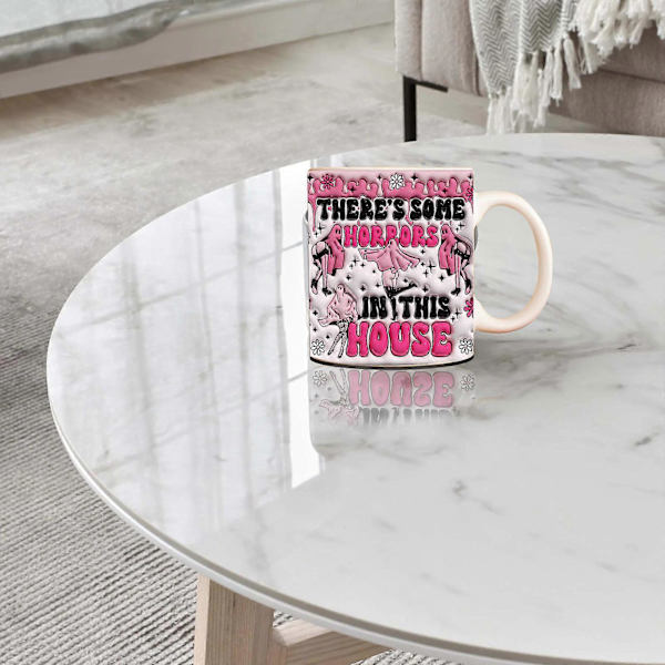Nyt Spooky Halloween Kaffe Krus Vand Krus Halloween Græskar F