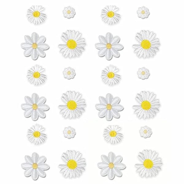 24-pak stryge-/sy-mærker, tusindfryd-mærke