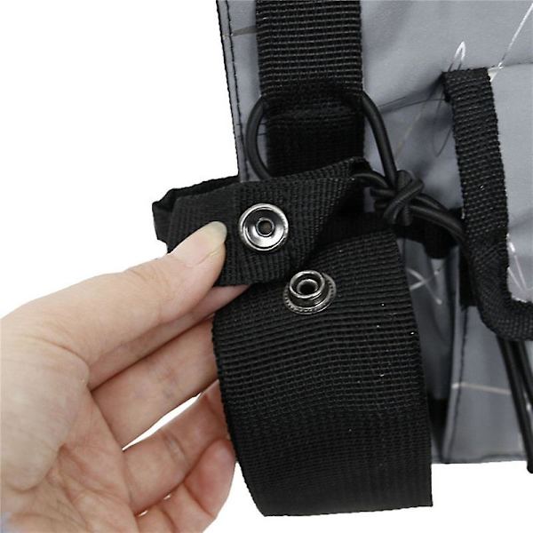 Mimigo Dual Portable Radio Heijastava Rintapanssariliivi Chaleco Etupussipidike Holster Kahdelle Suuntaiselle Walkie Talkielle Gps Palomiehelle Ems Emt Sar