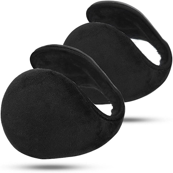 Plush Öronmuffar - Vinteröronmuffar för inomhus- och utomhusaktiviteter (Unisex, Grå)