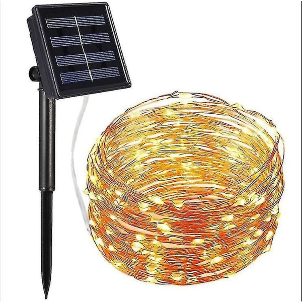 Solar String Lights Outdoor, 200led 20m Waterproof Ip65 With 8 Mood Lighting Modes Pretty Decoration Light For Garden Patio Fence Yard Home Christmas