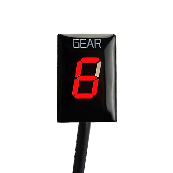 För Honda Cbr 650 F Cbr 650f Cbr650 F Cbr650f 2018 Motorcykeltillbehör Växelindikator Ecu Hastighetsväxeldisplay Mätare Vattentät Red bracket