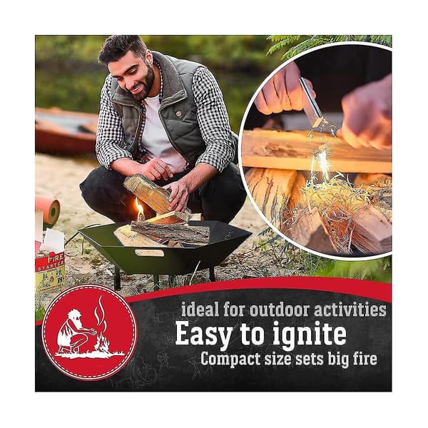 Til Pejs, Træovn, Bål, Grill, Ildsted, Ryger, Bbq - Lugtfri Kulpinde
