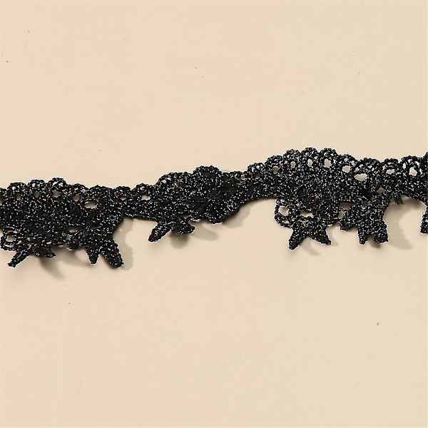 Goth Choker Halskæde Kvinder Blomst Choker Gothic Choker Rose Choker Lace Choker