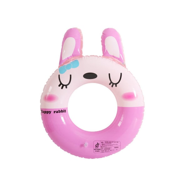 Pool Float, Inflatable Swimming Ring, Floating Ring for Pool, Party and Summer Beach Party, Swimming Tube for Kids and Adults - Pink60CM Pink 60CM