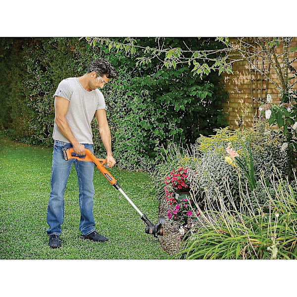 Til BLACK+DECKER Spole og Line Strimmer Nylon Tråd 1,65 mm Diameter Transparent og Modstandsdygtig AF-100-3ZP