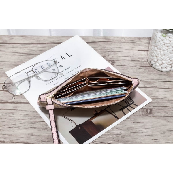 Men'swomen Wallet Business Casual Clutch Bag Large Capacity Mobile Phone Bag Business Bags European And American Fashion Bags A916-954 Brown