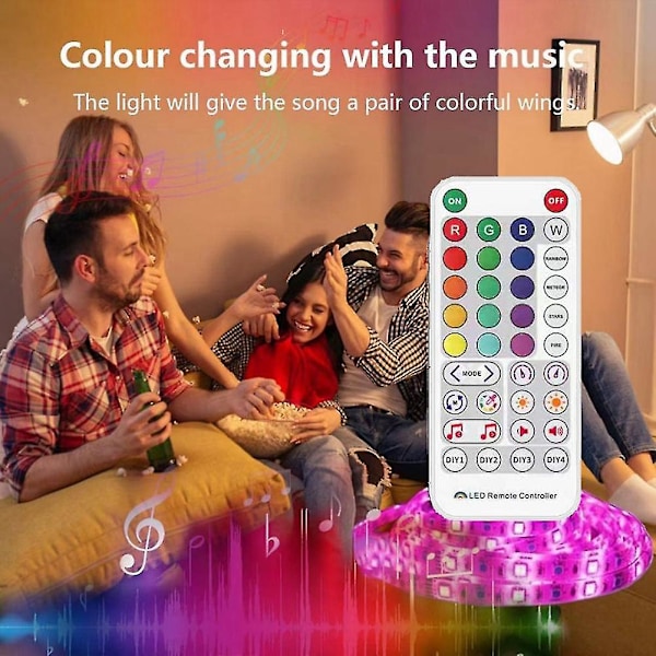 Sp511e Wifi Musik LED-styrenhet för Ws2812b Ws2811 Adressbara Pixel RGB Dubbelutgång Smart Röststyrning