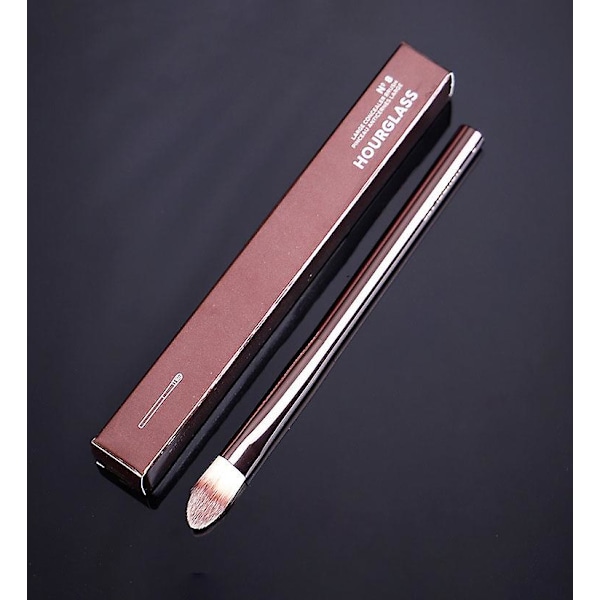 1 st HG Pro Makeup-borstar Puderkontur Rouge Makeup-borste Highlight Bronzer utsökt Professionellt metallhandtag med låda 8