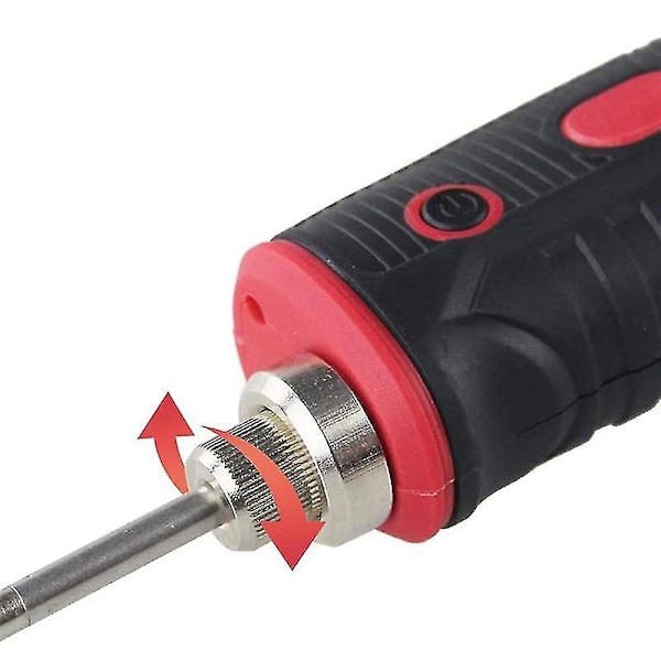 3 stk. USB loddekolbehoved til E10-interface batteriloddekolbe