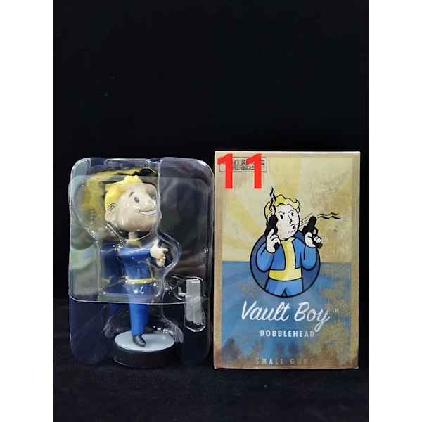 Fallout Vault Boy Bobble Head PVC Actionfigur Samleobjekt Model Legetøj Style 11