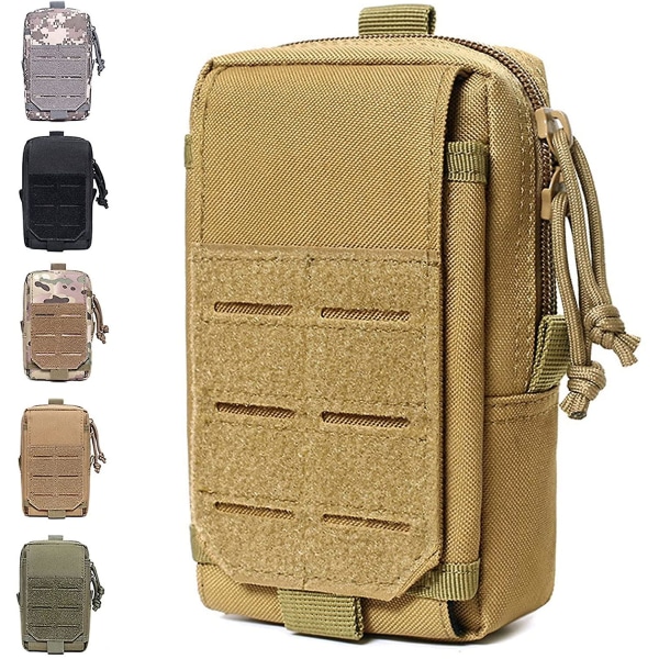 Upgrade Tactical Molle Pouches Of Laser Cut Design,utility Pouches Molle Attachment Military Medical Emt Pouch TAN
