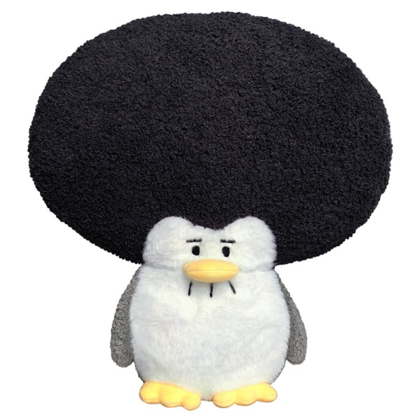 Explosivt huvud pingvindocka 32cm