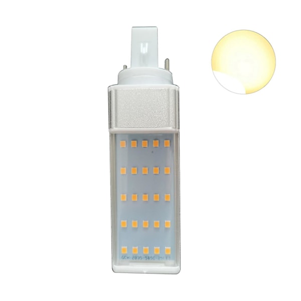 5/9/7W E27/G24/G23 2700/6500K 2835 Horizontal Plug Lamp LED Corn Bulb Spot Light