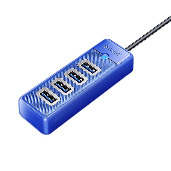 4-ports USB 3.0-hub 5 Gbps höghastighetsdelare Ultratunn OTG-adapter för Pro PC-datortillbehör