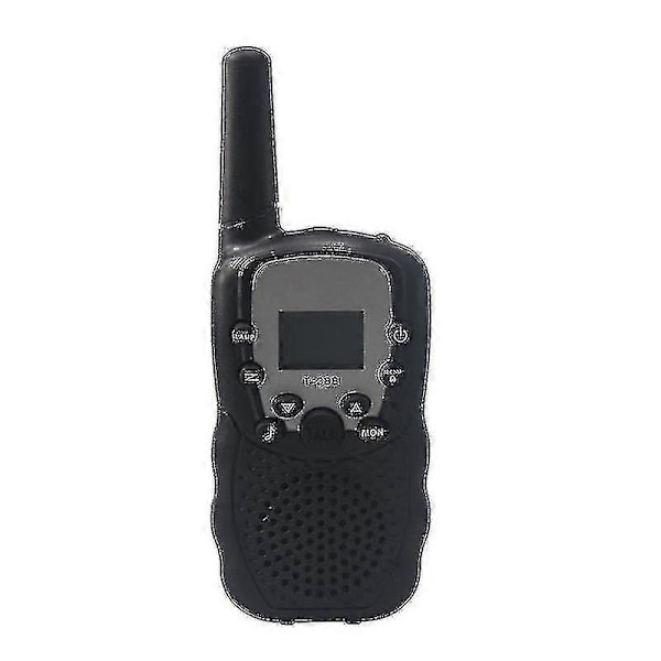 Barne-Walkie Talkie 3km Utendørs Intercom LCD-Skjerm Bærbar Walkie Talkie Blue
