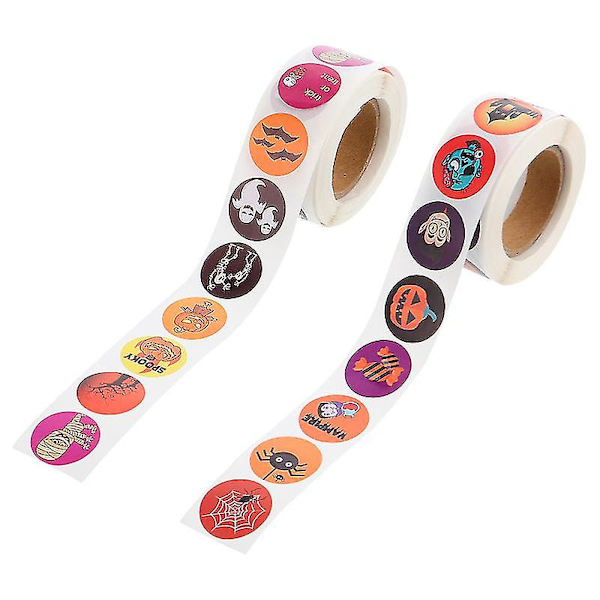 2rolls Halloween Sticker For Halloween Decor