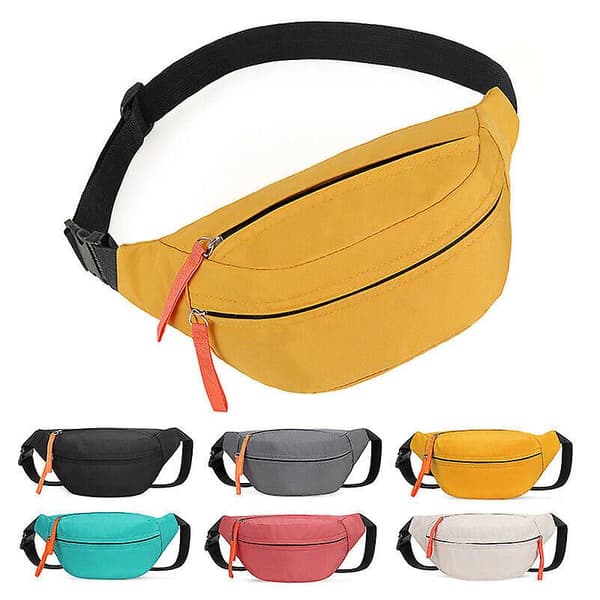 Fanny Pack Crossbody Tasker, Mini Everywhere Bæltetaske, Taljepose til Udendørs-5 L blue