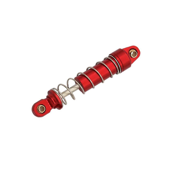 4 stk Metalldempere for Trx4m -4m 1/18 RC Crawler Bil Oppgraderingsdeler, Rød