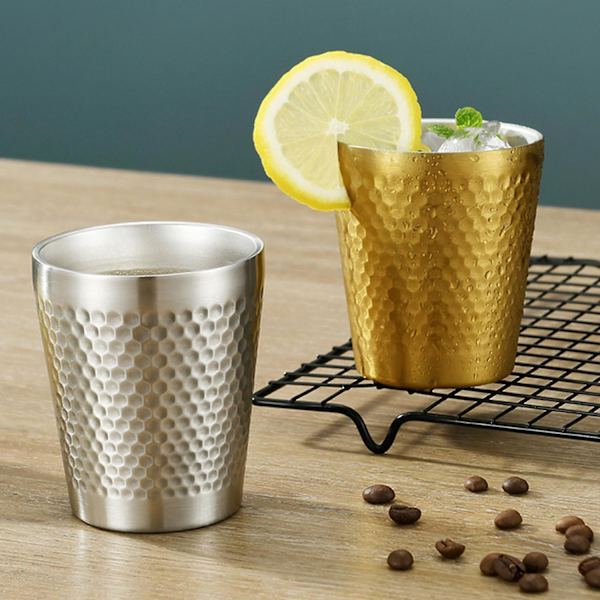 175ml/300ml Ølglass Slitasjebestandig Bruddsikkert Dobbeltvegget Drikkebeger for Barer 8