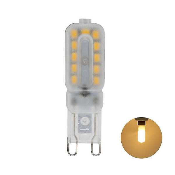 220v Himmennettävä LED-lamppu Kristalliriipuksen Vaihtoon 22 LEDS Warm White