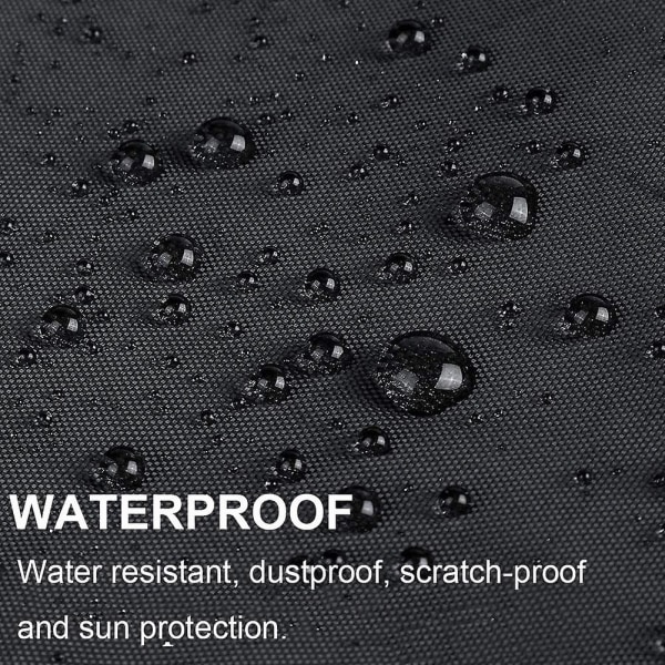 Garden Square Hot Tub Cover, 210d Oxford Cloth Swimming Pool Cover Waterproof Dustproof Anti-uv Multiple Sizes To Choose,black,231x231x30cm