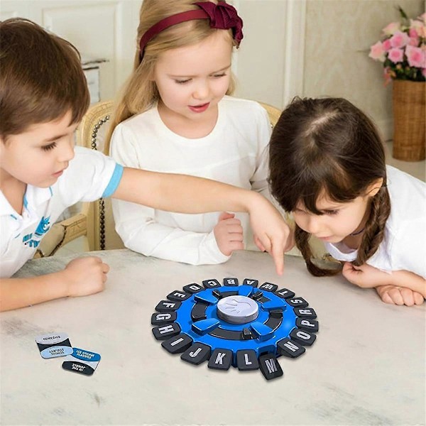 Förälder-barn Interaktion Snabb Tempo Ordspel Snabbtänk Letter Pressing Game Tysk Version