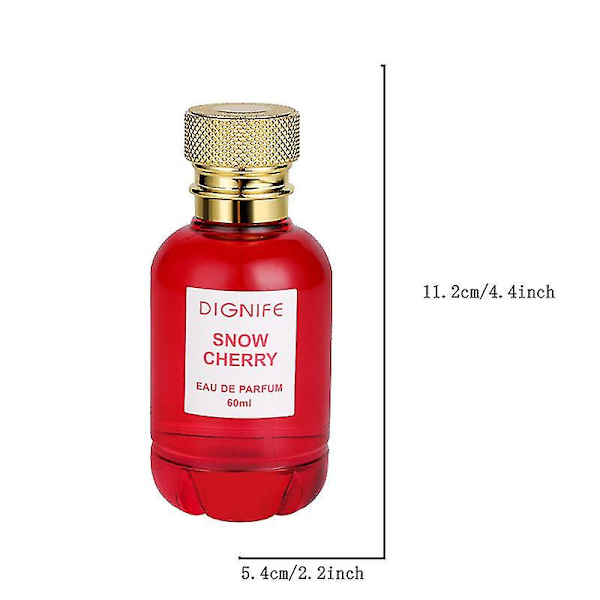 Kirsebærblomst Sne Måne, 60ml Eau De Toilette til kvinder, forfriskende og langvarig duft med kirsebærblomst dufte