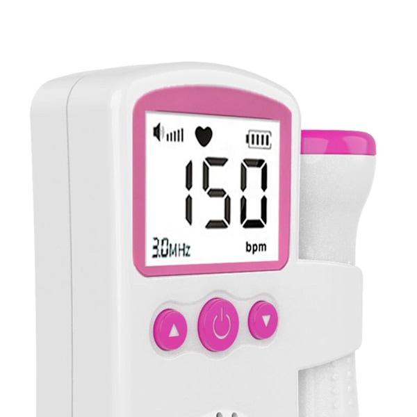 Doppler Fetal Rate Monitor Hemma För Graviditet Baby Rosa