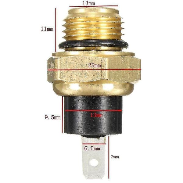 Kjølevæske Radiatorvifte Sensorbryter Vanntemperatur Sensor for 37760-MT2-003 3042678