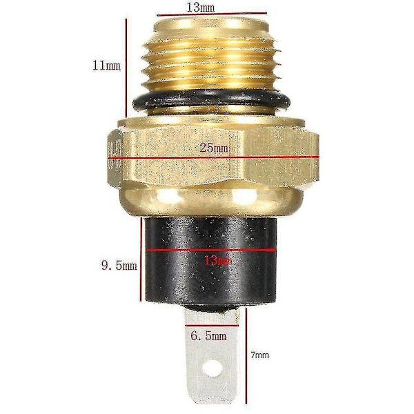 Kølemiddel Radiator Blæser Sensor Switch Vandtemperatur Sensor til 37760-MT2-003 3042678