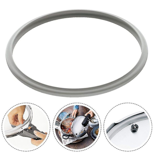 Trykkoker Ring Gummi Silikon Tilbehør Aluminium Trykkoker 18cm